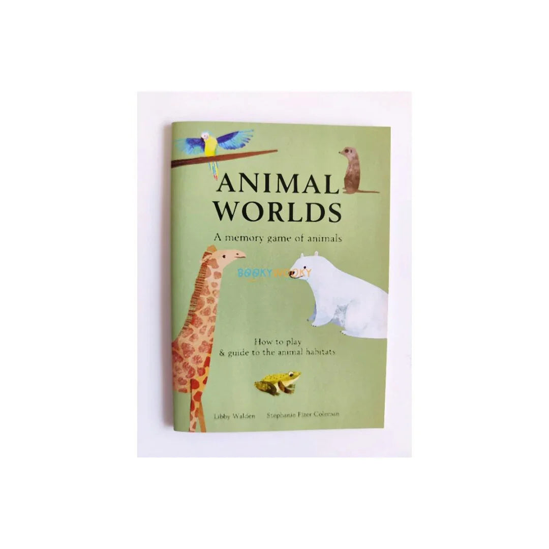 Animal Worlds: A Memory Matching Game for Kids & Families - Jaiman Toys