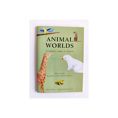 Animal Worlds: A Memory Matching Game for Kids & Families - Jaiman Toys