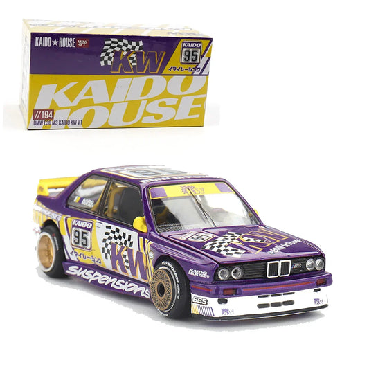 Mini GT 1:64 BMW M3 Kaido KW V1 – Diecast Collectible Model Car