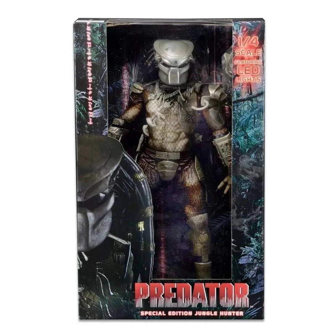 NECA – Predator (1987) – Jungle Hunter 1/4 Scale Action Figure with LED Lights - Jaiman Toys