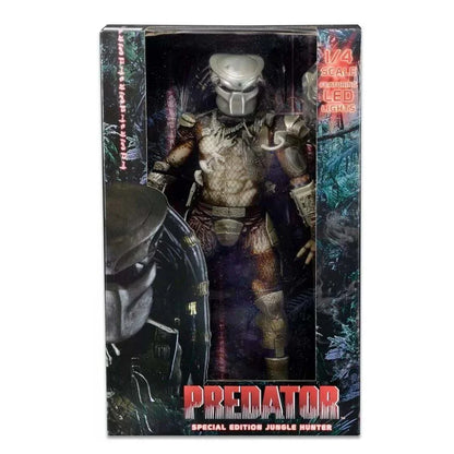 NECA – Predator (1987) – Jungle Hunter 1/4 Scale Action Figure with LED Lights - Jaiman Toys