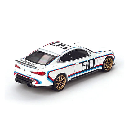 Mini GT 1:64 BMW 3.0 CSL – “Batmobile” Legend in Alpine White (RHD) - Jaiman Toys