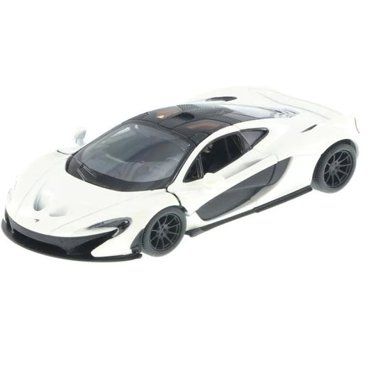 KiNSMART KT5393W McLaren P1 – 1:36 Scale Die-Cast Model Toy Car - White - Jaiman Toys