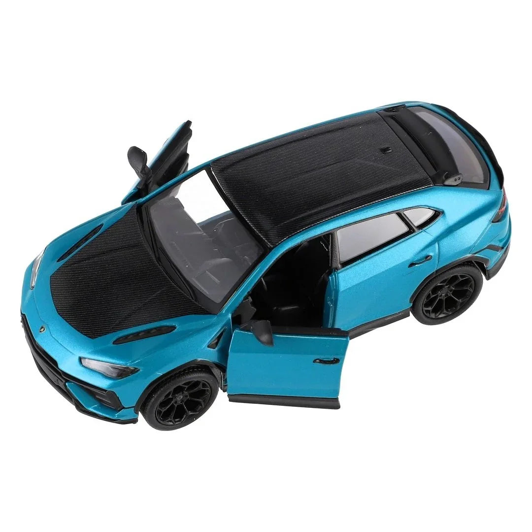 KiNSMART KT5447W Lamborghini Urus Performante – 1:40 Scale Die-Cast Model Toy Car - Blue - Jaiman Toys