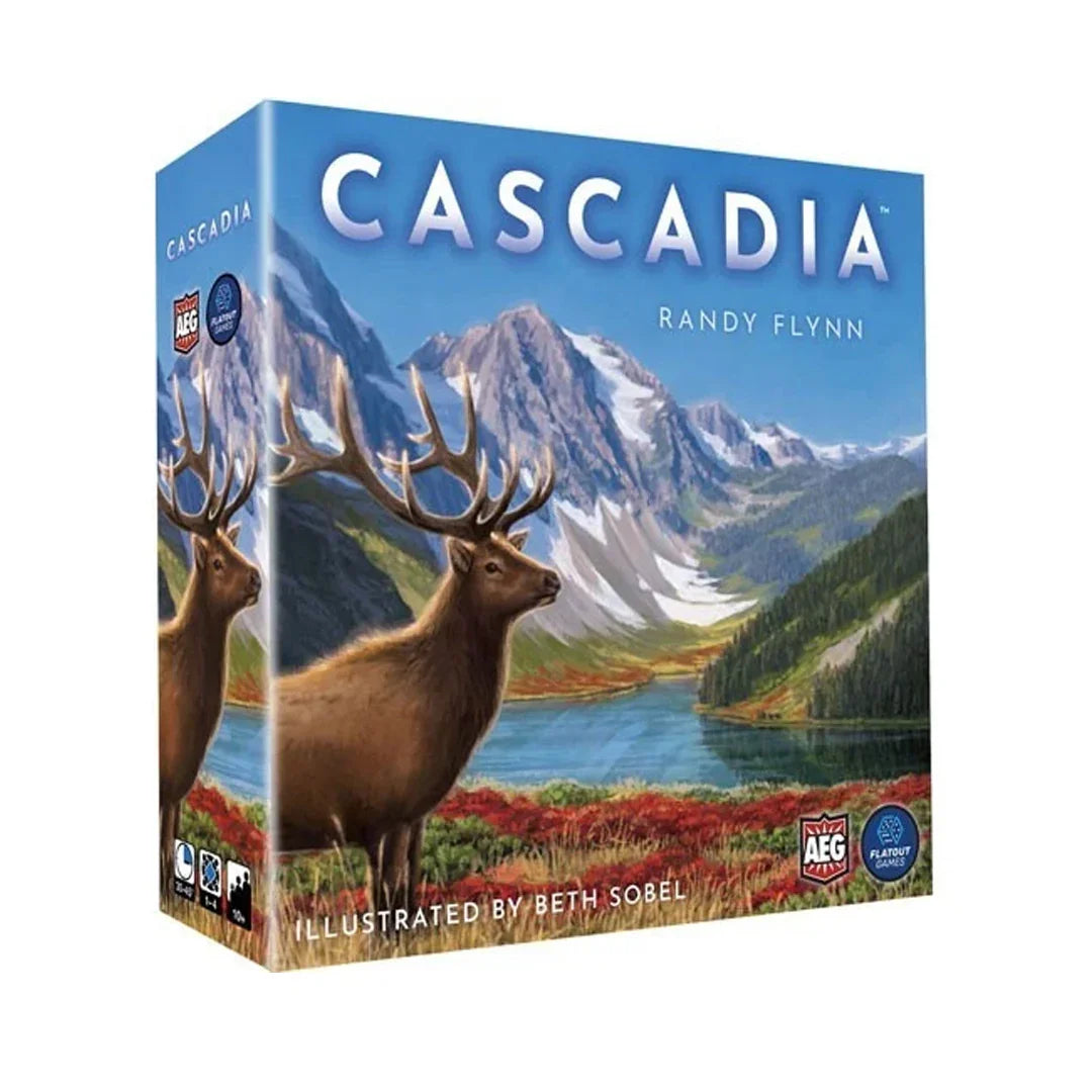 Cascadia Board Game | Nature & Strategy Puzzle Game | 1–4 Players | 30–60 Min | Ages 10+ - Jaiman Toys