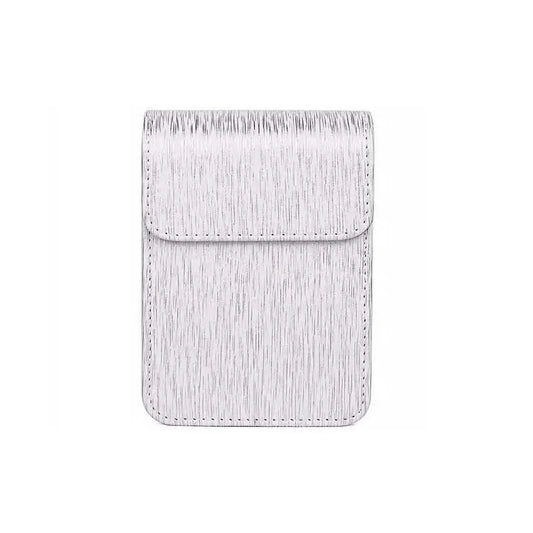 Protective PU Leather Case for Fujifilm Instax Mini LiPlay – Compact Camera Bag with Shoulder Strap-Silver - Jaiman Toys