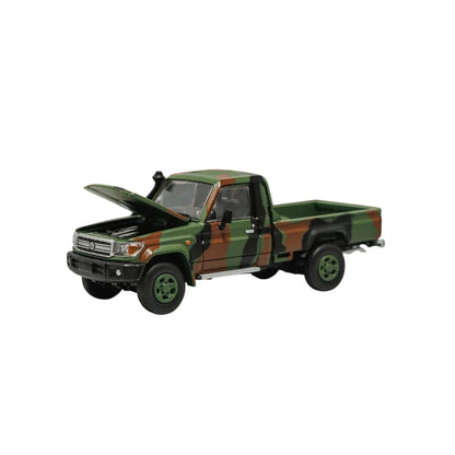 RM Rhino 1:64 Toyota Land Cruiser LC79 Armed Pickup Truck – Alloy Diecast Model Car - Jaiman Toys