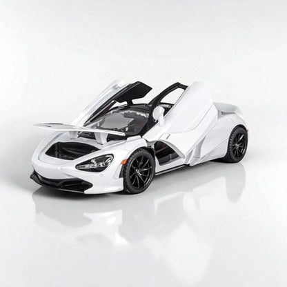 Joy Junction 1:24 Mclaren 720 S-1901 Diecast Car Model -White (JJ77) - Jaiman Toys
