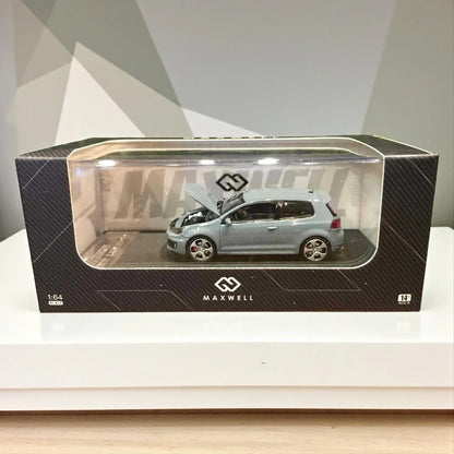 Maxwell 1:64 GOLF GTI MK6 Coupe Grey Diecast Car Model