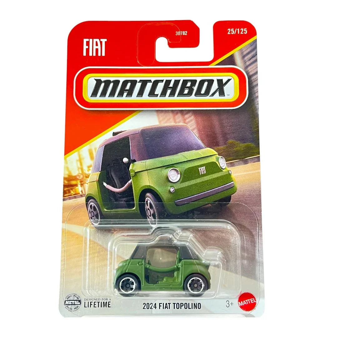 Matchbox 1:64 2024 FIAT Topolino Diecast Car – Collectible Miniature Car Toy-JBN86 - Jaiman Toys