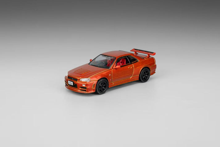 Shadow 1:64 Nissan Skyline GT-R R34 Z-Tune Diecast Model Car | Premium Collectible with 3 Color Variants
