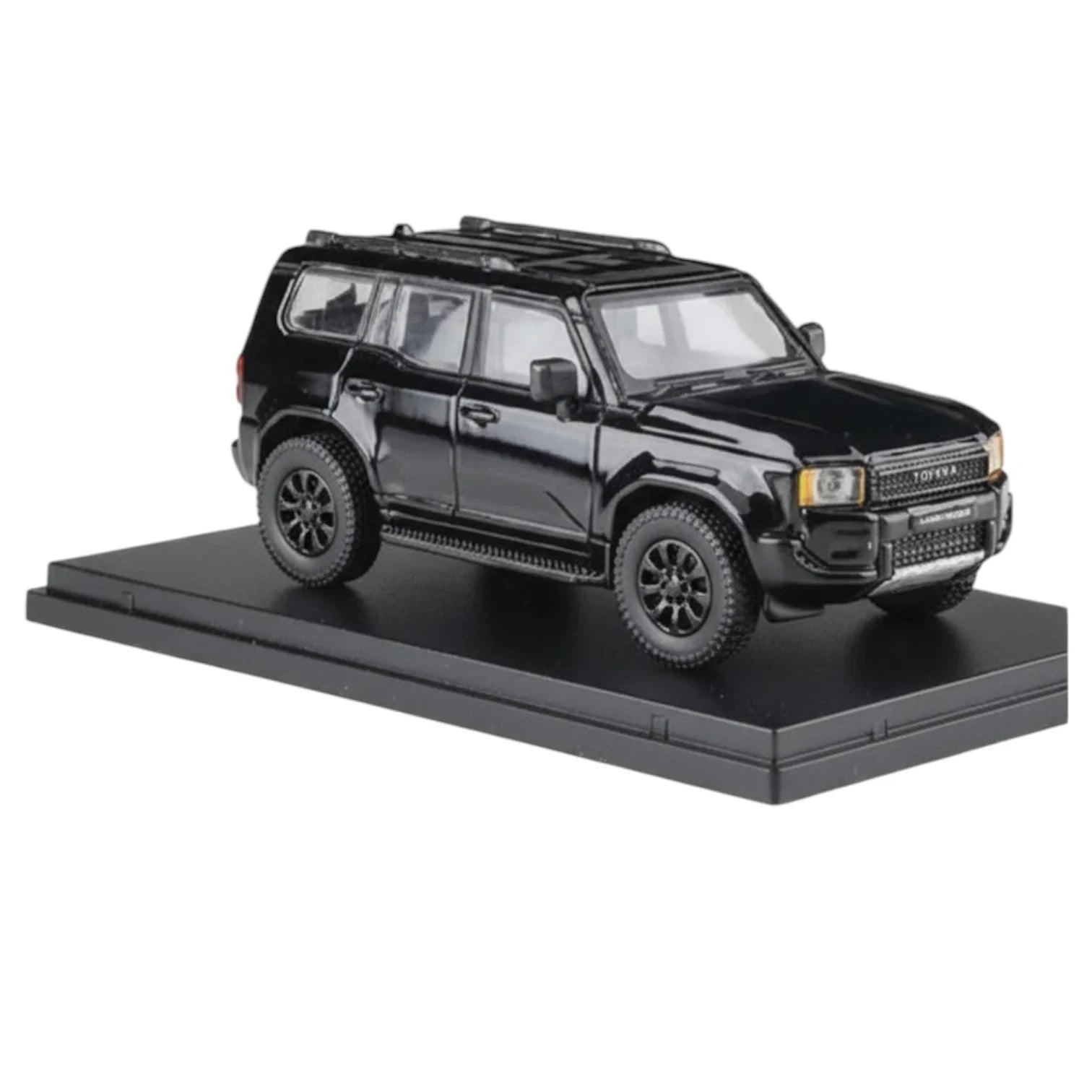 PARA64 1:64 2024 Toyota Land Cruiser 250 RHD Prado Black PA-65744