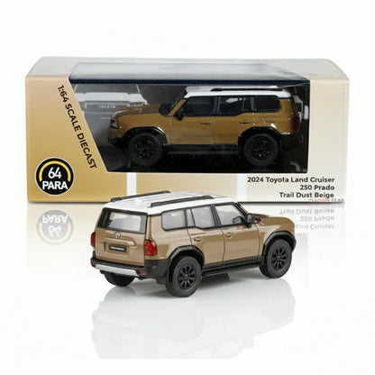 PARA 1:64 Toyota Land Cruiser 250 Series 2024 Trail Dust Beige RHD (Diecast Car)