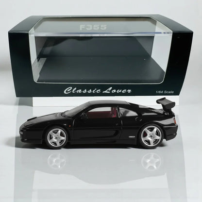 Classic Lover F355  Black 1:64 Scale Diecast Car Model – Collector’s Edition