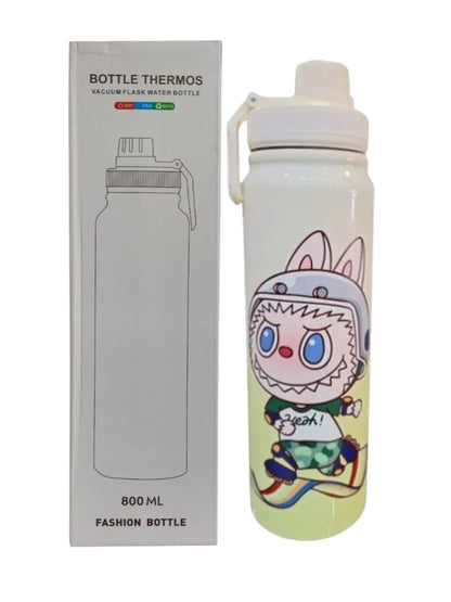 Bottle Thermos Fashion Bottle Vacuum Flask Water Bottle" With An 800ml Capacity, Designed To Keep Liquids Hot Or Cold. - Jaiman Toys