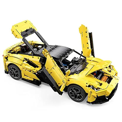Rastar 1:8 R/C Maserati MC20 Building Bricks Car – 3466 Pieces  Scale Remote Control Supercar Model