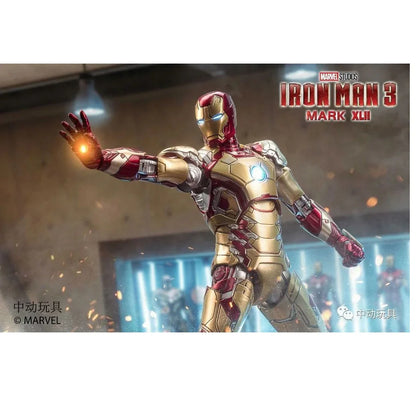ZD Toys 1/10 Action Figure – Iron Man Mark 42 With Light Function “Marvel Studio”
