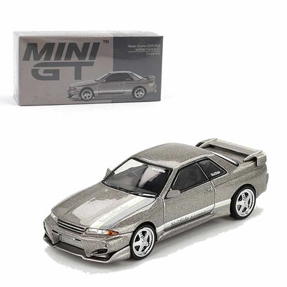 Mini GT 1:64 Nissan Skyline GT-R R32 – VeilSide Combat C-I (Combat Grey, RHD) - Jaiman Toys