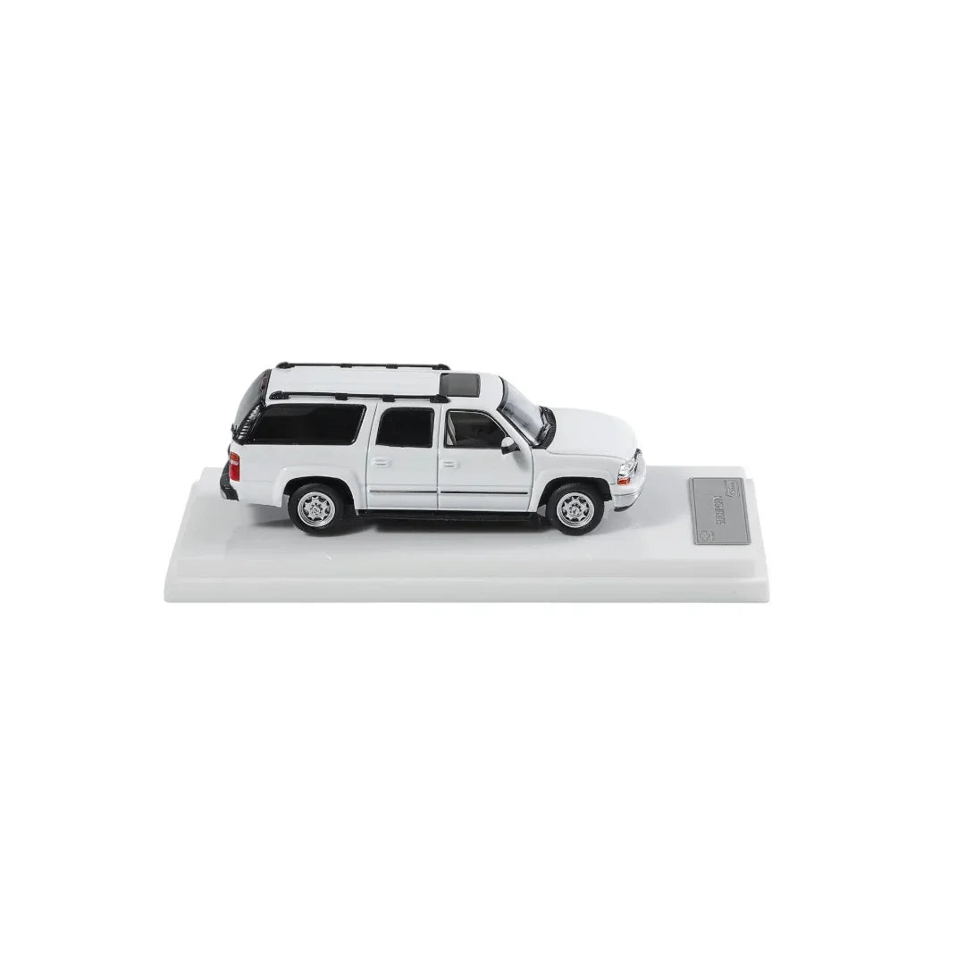 Chevrolet Suburban 1:64 MK Miniatures White diecast scale model car - Jaiman Toys