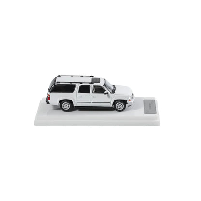 Chevrolet Suburban 1:64 MK Miniatures White diecast scale model car - Jaiman Toys