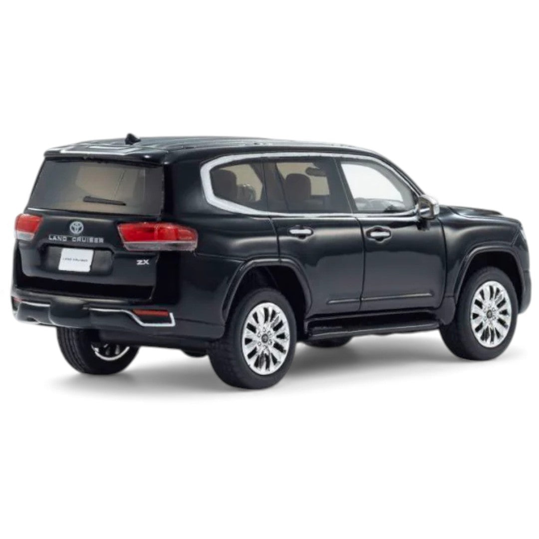 GCD 1:64 Toyota Land Cruiser LC300 GR Sport – Black LHD | Premium Diecast Model Car