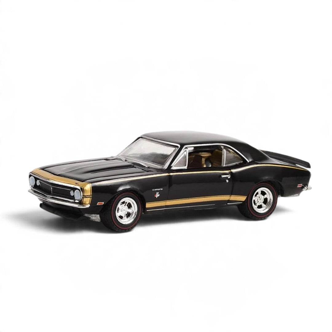 GreenLight 1967 Chevy Camaro Black Panther 1:64 Diecast Car – Hobby Exclusive