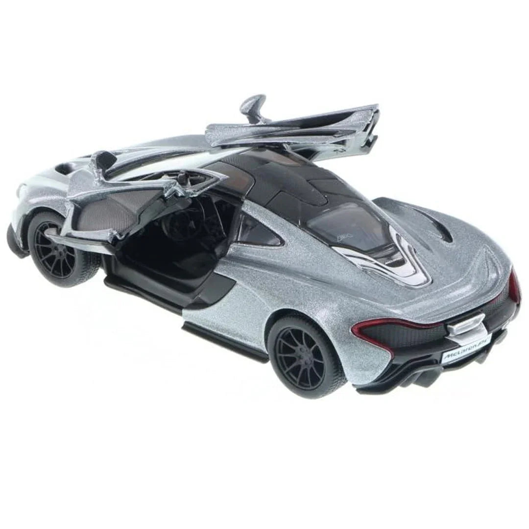 KiNSMART KT5393W McLaren P1 – 1:36 Scale Die-Cast Model Toy Car - Grey - Jaiman Toys
