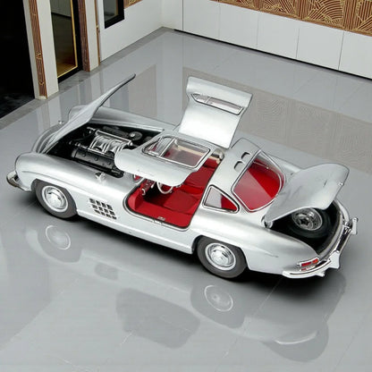 BSC MERCEDES BEN-Z 300SL-1955 Diecast Model  Car Silver