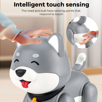 Interactive RC Stunt Dog Robot – Programmable Touch-Controlled Cartoon Robot for Kids - Jaiman Toys