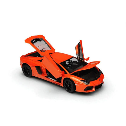 Rastar 1:18 Lamborghini Aventador LP700-4 Diecast Model Car – Orange (61300) - Jaiman Toys