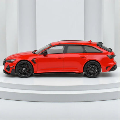 Solido 1:43 ABT RS6-R 2022 (Audi RS6 Avant C8) Misano Red Diecast Model Car – S4310706