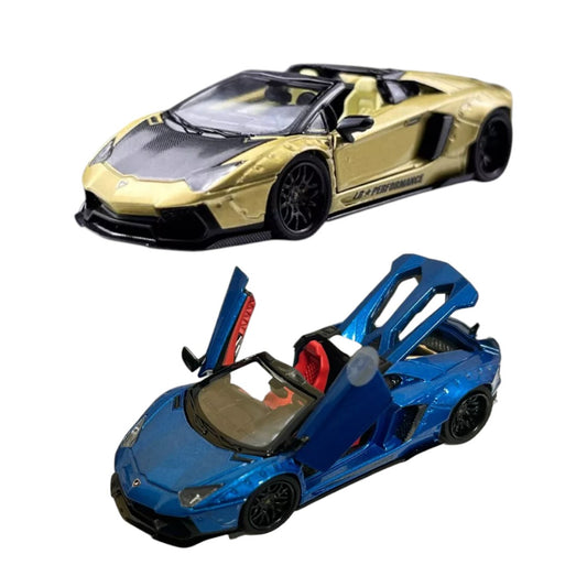 RM Lamborghini Aventador LP700-4 –  1:64 Scale Fully Opening Diecast Car- 2 Variants
