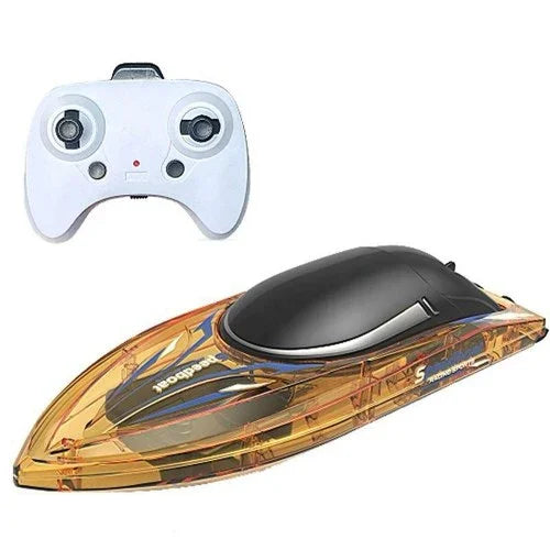 High Speed Remote Control Speedboat 2.4GHz Colorful Lights Waterproof Boat - Jaiman Toys
