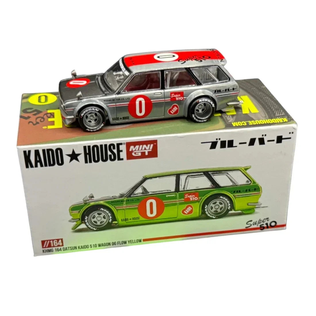 Kaido House 1:64 Datsun 510 Wagon – OG Flow Diecast Model