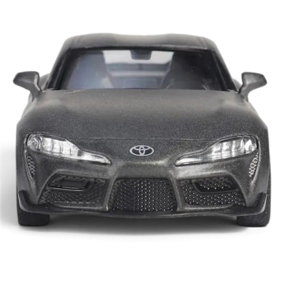 RMZ City 1:32 Scale 2020 Toyota GR Supra Die-Cast Sports Car Model – Grey, Red & Yellow | Collectible Miniature with Opening Doors | 3 Colour Variants