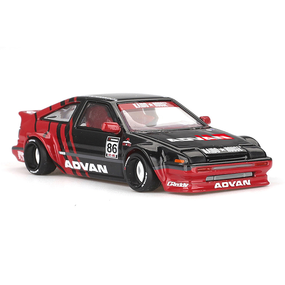 Kaido House x MINI GT 1:64 Toyota AE86 Sprinter Trueno Kaido ADVAN