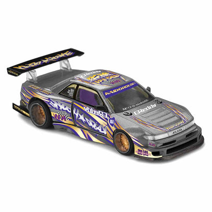Kaido House x MINI GT 1:64 Nissan Silvia S13 R Kaido Drift V1 Limited Edition Die-Cast Model Car
