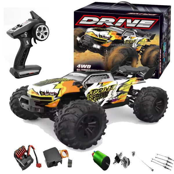 SUCHIYU SCY-16102 PRO Brushless RC Car 1/16 Scale, 4WD 70KM/H High-Speed 2.4G Remote Control Truck with LED Headlights