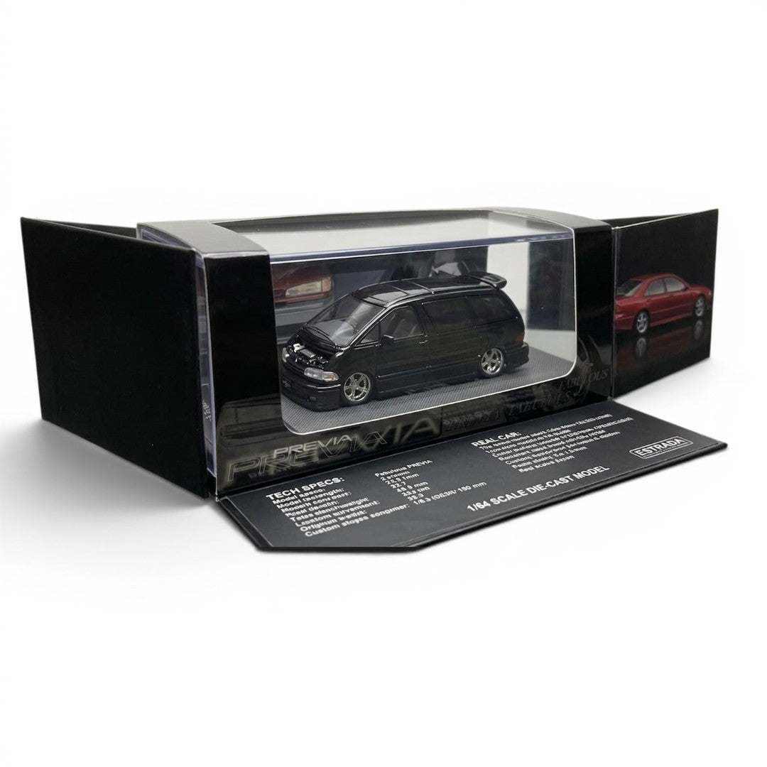 Mortal Model 1:64 Toyota Previa Diecast Model Car – Premium JDM MPV Collector Edition