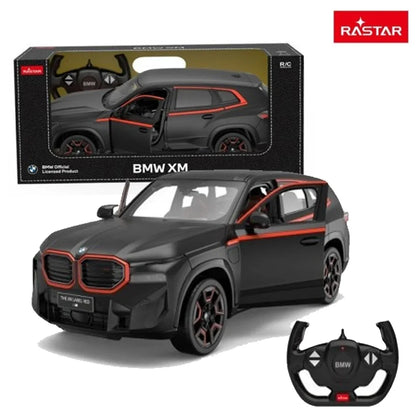 Rastar 1:14 BMW XM RC Car | Official Licensed Remote Control SUV (Black)