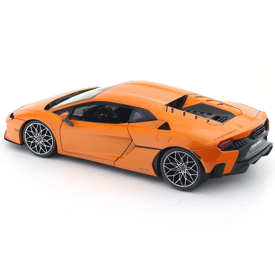 Bburago Lamborghini Temerario Orange 1:18 Diecast Model Car – Licensed Supercar Collectible Replica