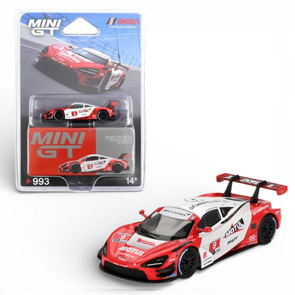 Mini GT 1:64 Racing Duo – Blister McLaren 720S GT3 Evo Pfaff Motorsports 2024 IMSA Laguna Seca & Nissan Skyline GT-R R32 VeilSide Combat C-I White RHD  Diecast Models