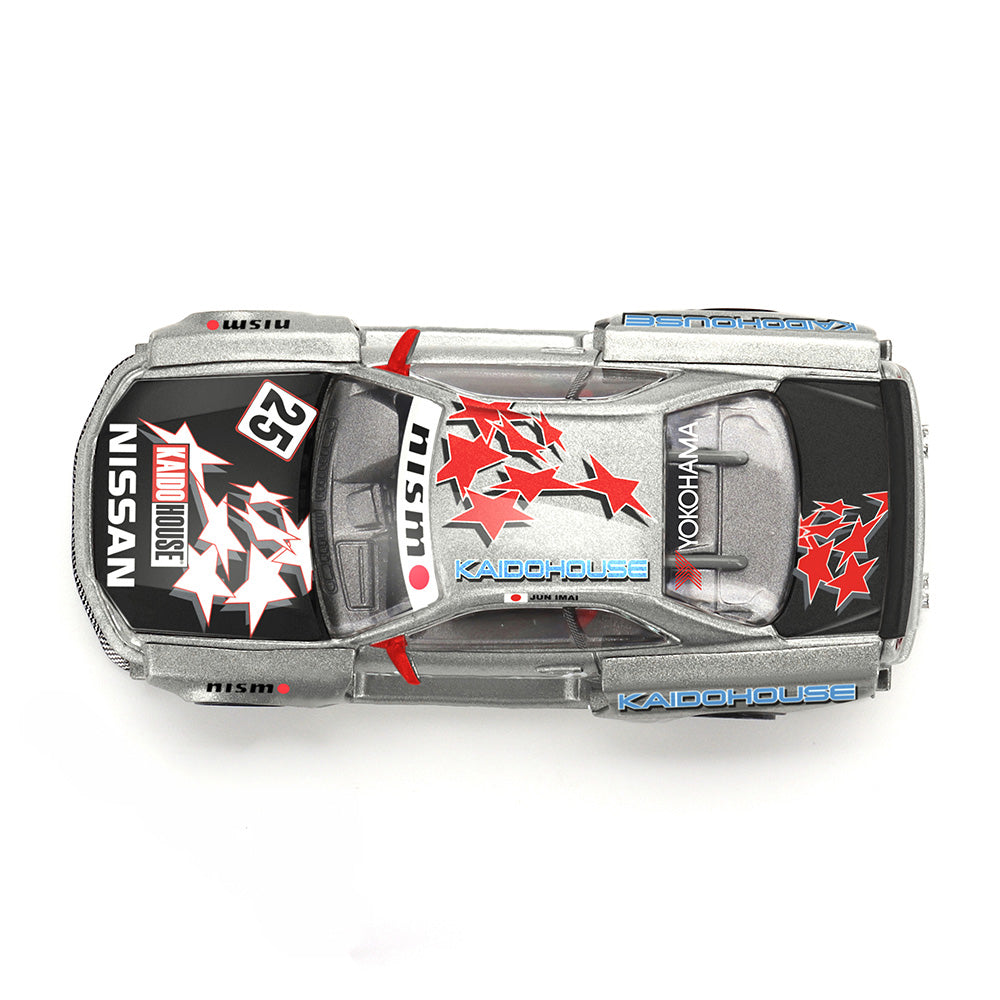 Kaido House x MINI GT 1:64 Nissan Skyline GT-R (R34) Kaido Star Racing V1 | KHMG197 | Collector Box | BGX
