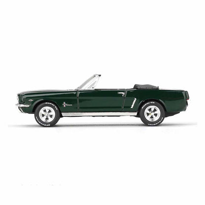 Mini GT 1/64 Ford Mustang Convertible 1964 Highland Green LHD Diecast Scale Model Car