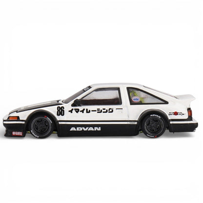 Mini GT 1:64 Kaido House Toyota AE86 Sprinter Trueno Kaido Street V1 Die-Cast Model Car