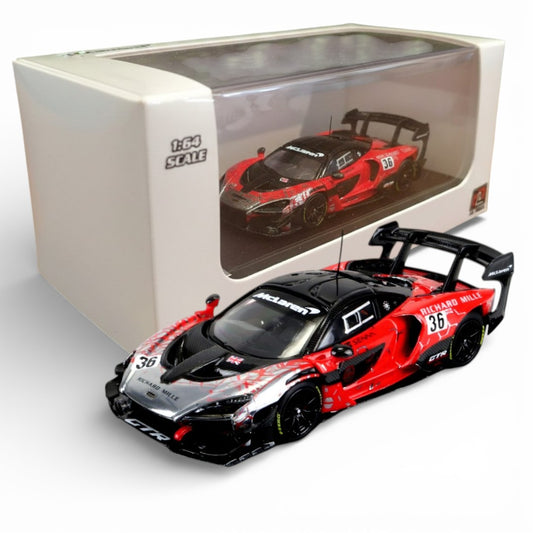 LCD Model 1:64 McLaren Senna GTR Race Version Diecast Car | Premium Collector Model