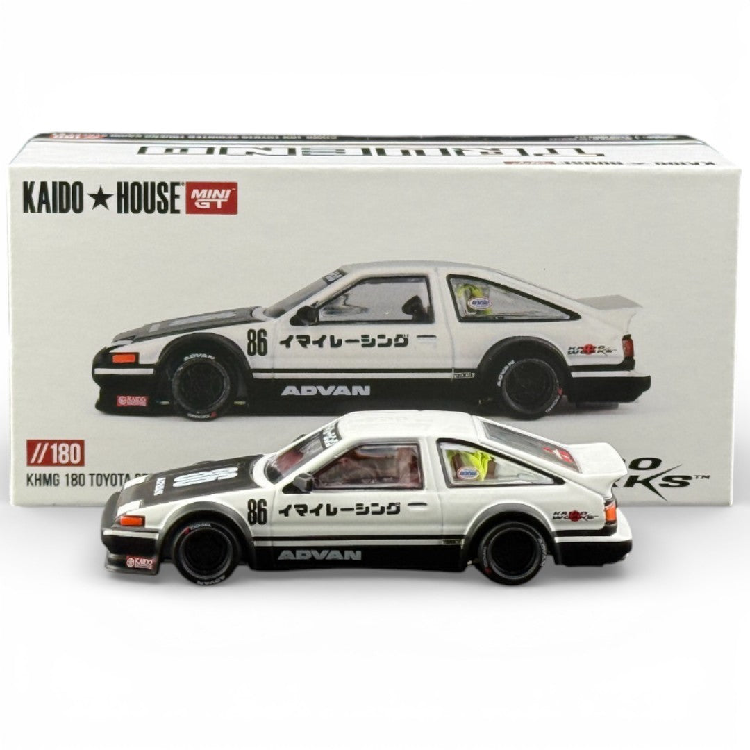 Mini GT 1:64 Kaido House Toyota AE86 Sprinter Trueno Kaido Street V1 Die-Cast Model Car