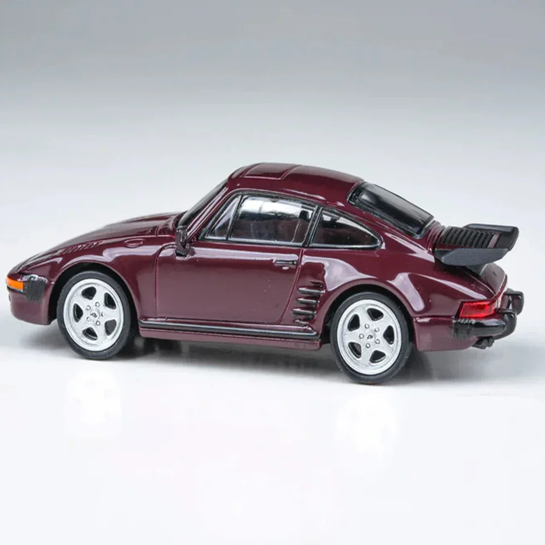 PARA64 1:64 RUF BTR Slantnose 1986 Ruby Red Metallic Diecast Model – Classic Supercar Collectible