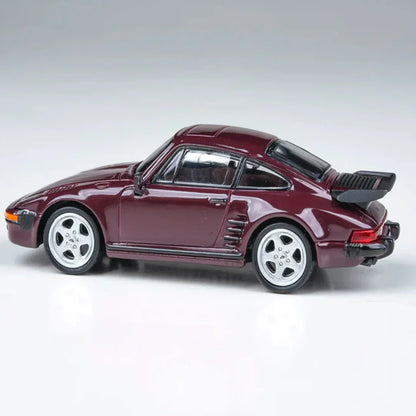 PARA64 1:64 RUF BTR Slantnose 1986 Ruby Red Metallic Diecast Model – Classic Supercar Collectible