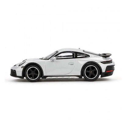 Mini GT 1:64 Porsche 911 Dakar – Ice Gray Metallic (LHD) Diecast Scale Model Car - Jaiman Toys